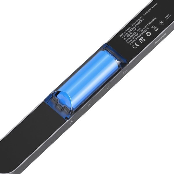 Lamp Baseus Magnetic Stepless, with a touch panel (grey) - Image 5