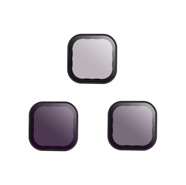 Telesin 8/16/32 ND filter set for GoPro Hero 9 / Hero 10 / Hero 11 / Hero 12 / Mini (GP-FLT-902) - Image 2