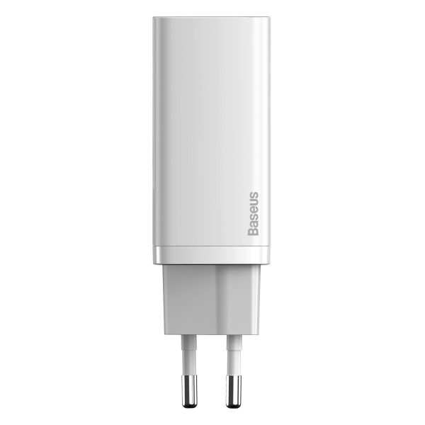 Quick Travel Charger Baseus GaN2 Lite USB+C 65W EU (white) - Image 3
