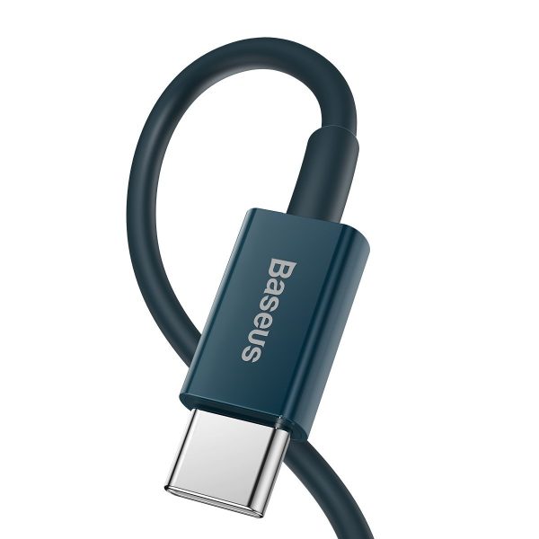 Baseus Superior Series Cable USB-C to iP, 20W, PD, 1m (blue) - Image 4