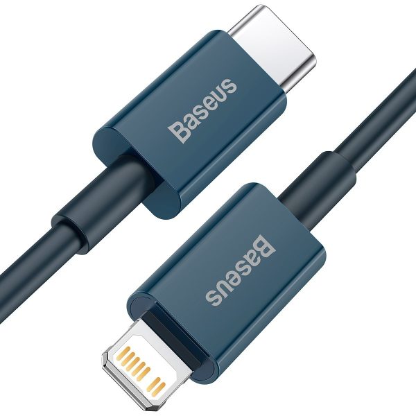 Baseus Superior Series Cable USB-C to iP, 20W, PD, 1m (blue) - Image 2