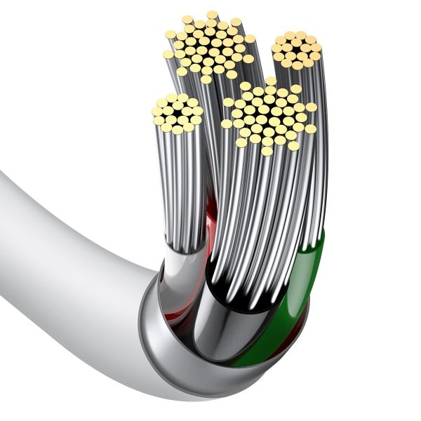 Baseus Superior Series Cable USB to iP 2.4A 2m (white) - Image 6
