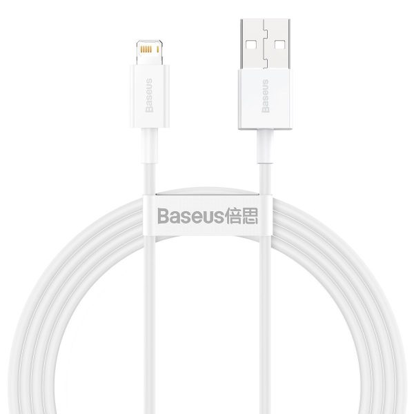 Baseus Superior Series Cable USB to Lightning 2.4A 1,5m (white)