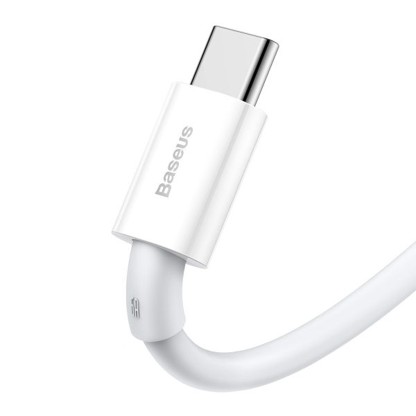 Baseus Superior Series Cable USB to USB-C, 66W, 1m (white) - Image 4
