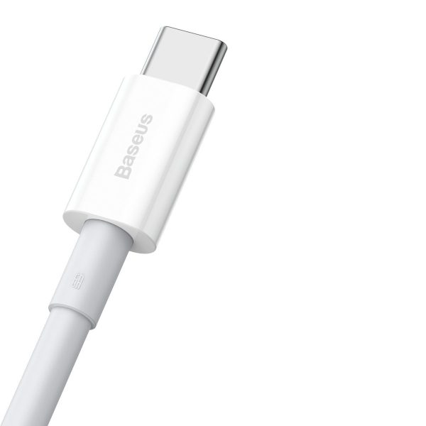Baseus Superior Series Cable USB to USB-C, 66W, 1m (white) - Image 6