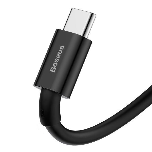 Baseus Superior Series Cable USB to USB-C, 66W, 1m (black) - Image 3