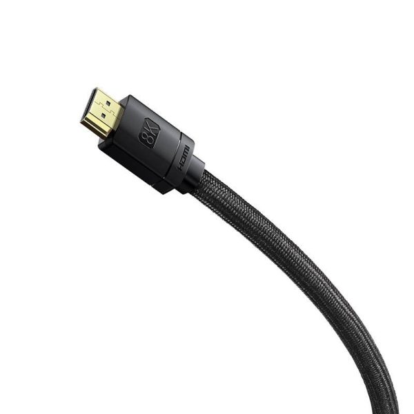 Baseus High Definition Series HDMI 2.1 cable, 8K 60Hz, 3D, HDR, 48Gbps, 1m (black) - Image 3