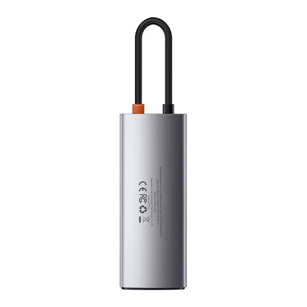 Hub 5in1 Baseus Metal Gleam Series, USB-C to 3x USB 3.0 + HDMI + USB-C PD - Image 3