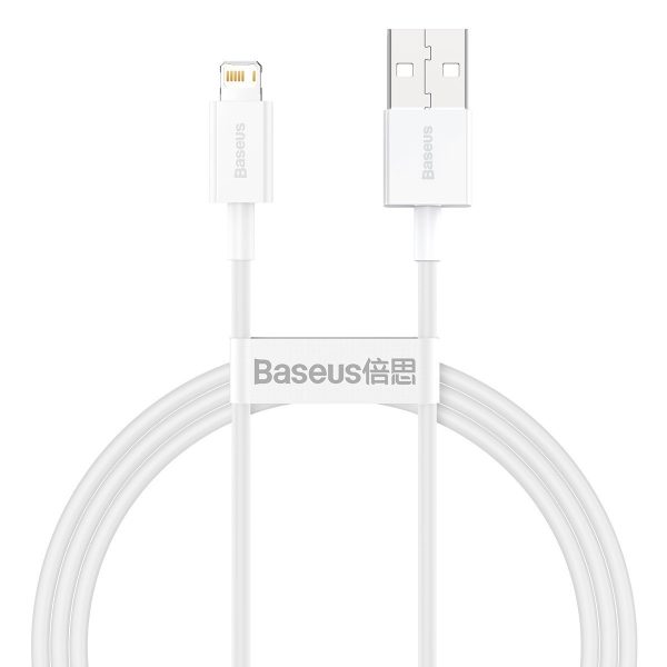Baseus Superior Series Cable USB to Lightning, 2.4A, 1m (white) - Image 2