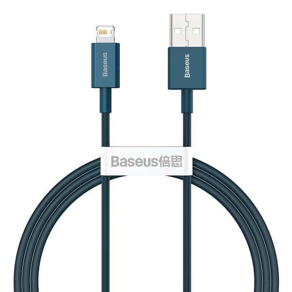 Baseus Superior Series Cable USB to iP 2.4A 1m (blue) - Image 2