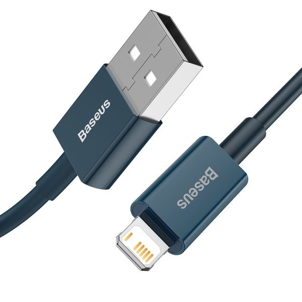 Baseus Superior Series Cable USB to iP 2.4A 2m (blue) - Image 3