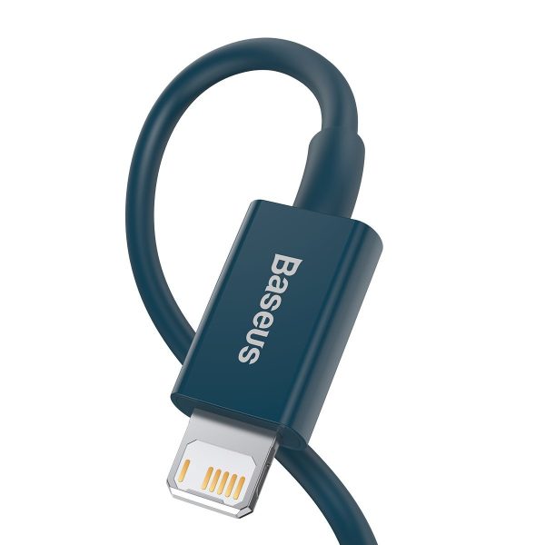 Baseus Superior Series Cable USB to iP 2.4A 2m (blue) - Image 4