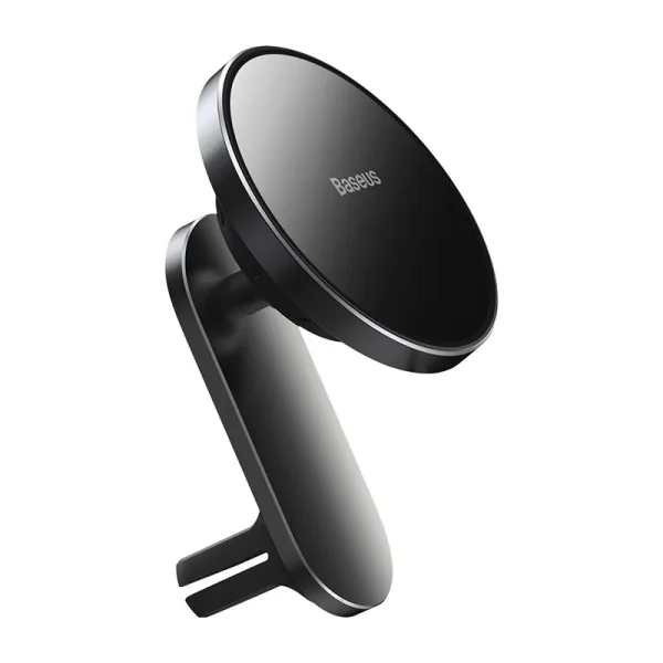Baseus Big Energy car mount with wireless charger 15W for Iphone 12 / Iphone 13 (Black) — изображение 4