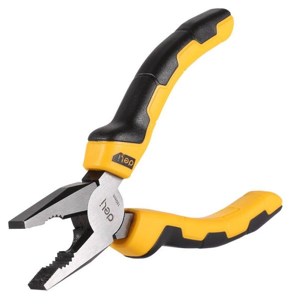 Combination pliers 6" Deli Tools EDL2006 (yellow) — изображение 2