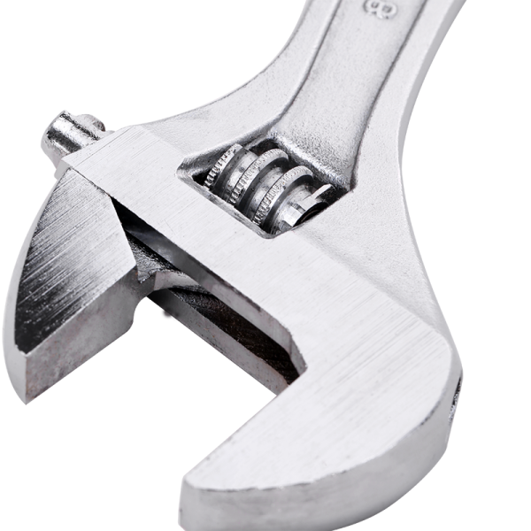 Adjustable Spanner 8" Deli Tools EDL008A (silver) - Image 2