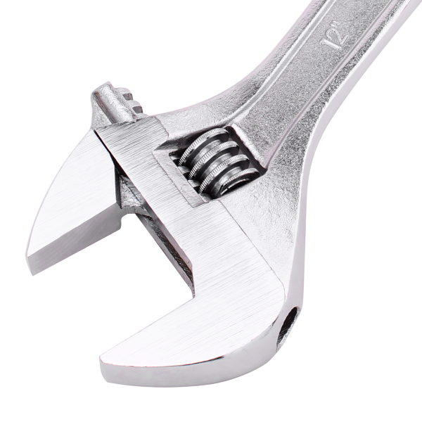 Adjustable Spanner 12" Deli Tools EDL012A (silver) - Image 2