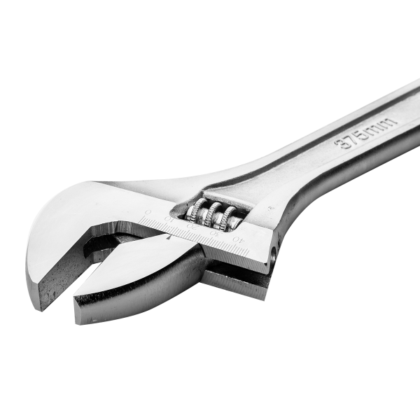 Adjustable Spanner 15" Deli Tools EDL015A (silver) - Image 2