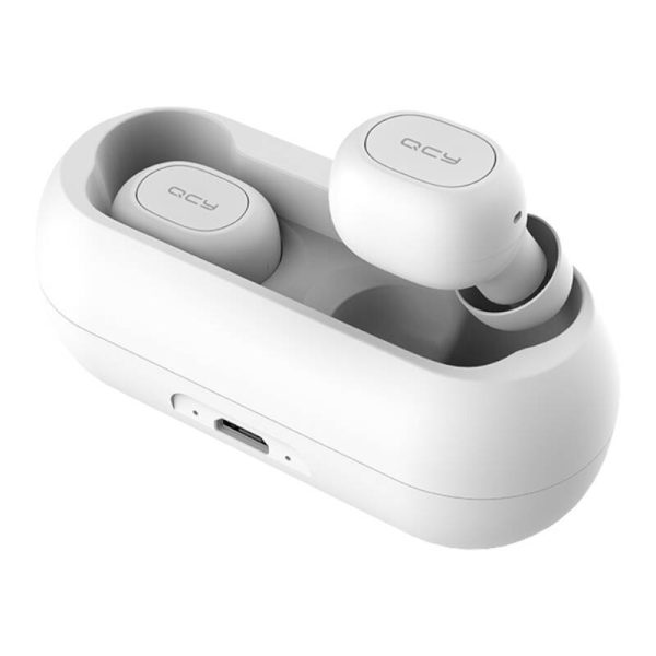 TWS QCY T1C Headphones (white) - Image 2