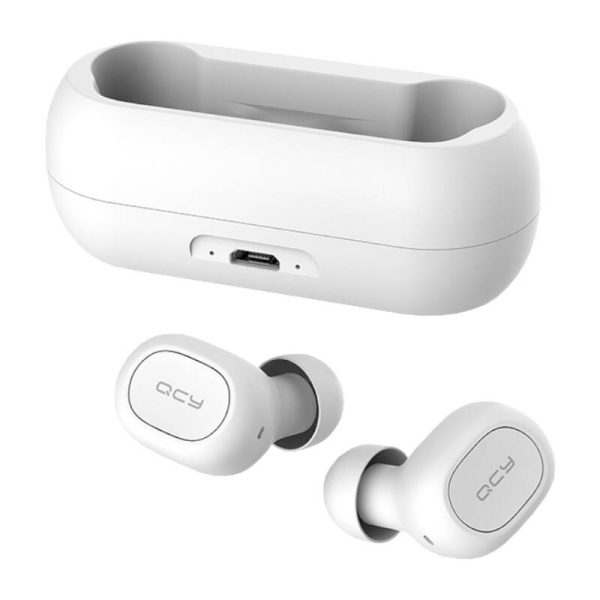 TWS QCY T1C Headphones (white) - Image 3