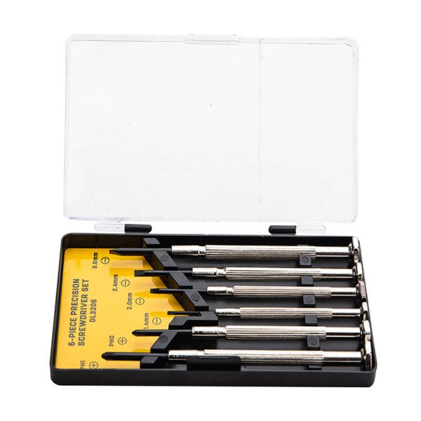 Precision Screwdriver set 6 pcs Deli Tools EDL3206 - Image 4