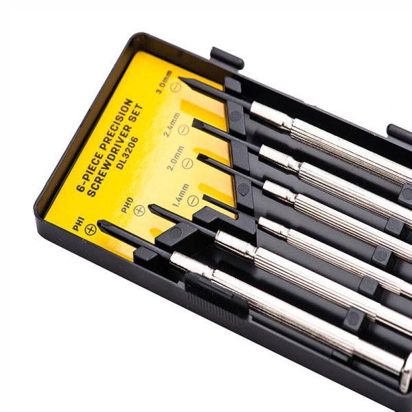 Precision Screwdriver set 6 pcs Deli Tools EDL3206 - Image 6