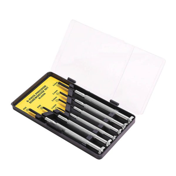 Precision Screwdriver set 6 pcs Deli Tools EDL3206 - Image 2