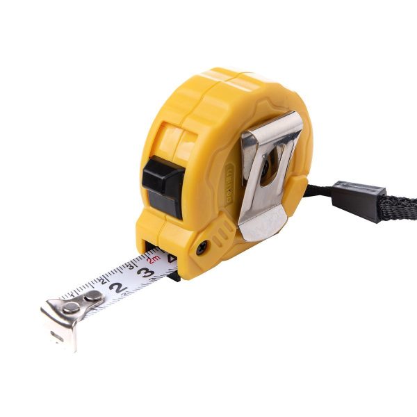 Steel Measuring Tape 2m/13mm Deli Tools EDL9002B (yellow) — изображение 2