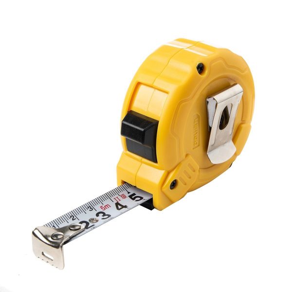 Steel Measuring Tape 5m/19mm Deli Tools EDL9005B (yellow) - Image 2