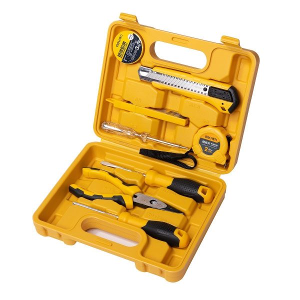 Household Tool Set 8 pcs Deli Tools EDL1008J - Image 2