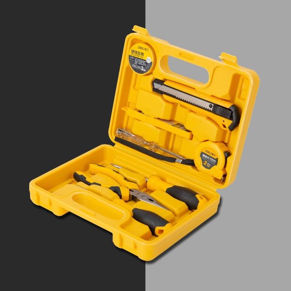 Household Tool Set 8 pcs Deli Tools EDL1008J - Image 5