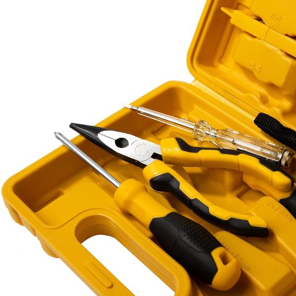 Household Tool Set 8 pcs Deli Tools EDL1008J - Image 4