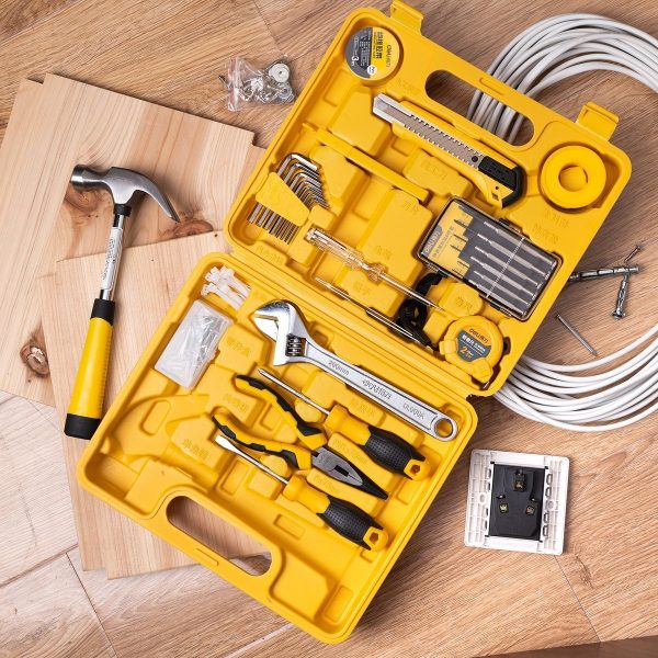 Household Tool Set 28 pcs Deli Tools EDL1028J - Image 5