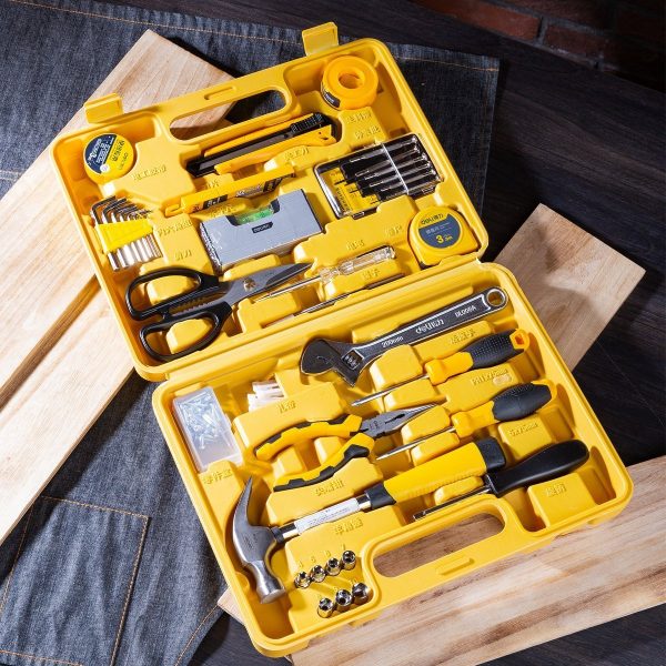 Household Tool Set 38 pcs Deli Tools EDL1038J - Image 5