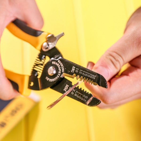 Wire Stripper 0.6-2.6mm Deli Tools EDL2607 (black&yellow) - Image 4