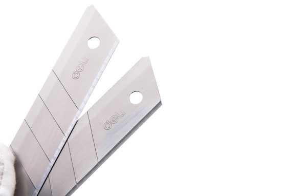 Cutter 25mm 10 pcs blade head Deli Tools EDL-DP05 (silver) - Image 2