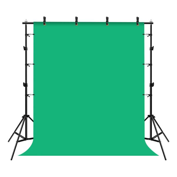 Photo studio background support Puluz 2x2m + Backdrops 3 pcs PKT5204 - Image 2