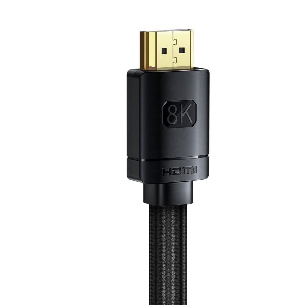 Baseus High Definition Series HDMI 2.1 cable, 8K 60Hz, 3D, HDR, 48Gbps, 3m (black) - Image 3