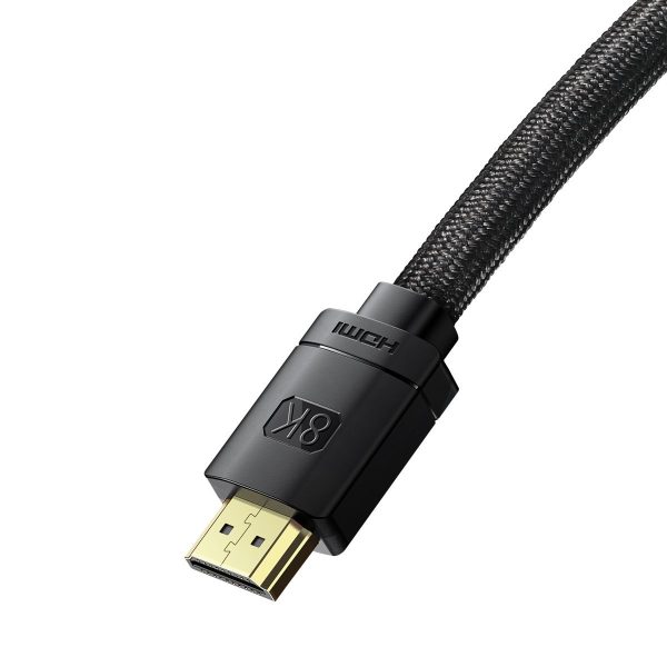 Baseus High Definition Series HDMI 2.1 cable, 8K 60Hz, 3D, HDR, 48Gbps, 3m (black) - Image 4