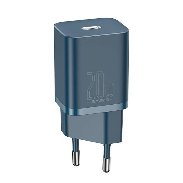 Baseus Super Si Quick Charger 1C 20W (Blue) - Image 4
