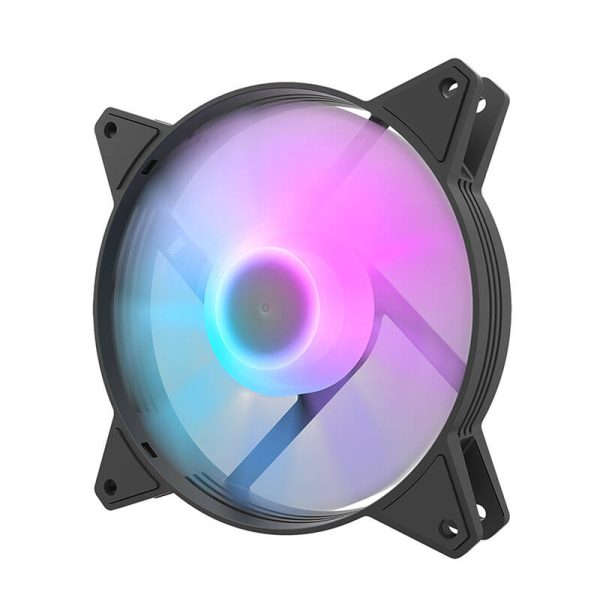 Computer Fan Set Darkflash C6,  RGB, 3in1 120x120 (black) - Image 3