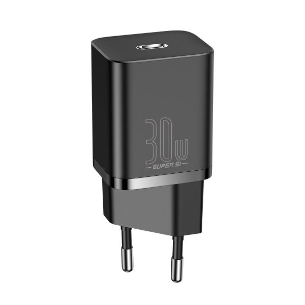 Baseus Super Si Quick Charger 1C 30W (black) - Image 2