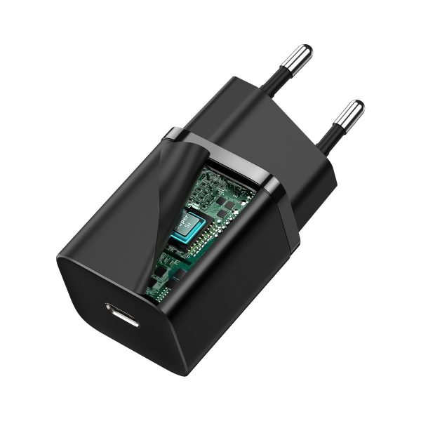 Baseus Super Si Quick Charger 1C 30W (black) - Image 4