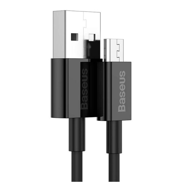 Baseus Superior Series Cable USB to micro USB, 2A, 1m (black) - Image 3
