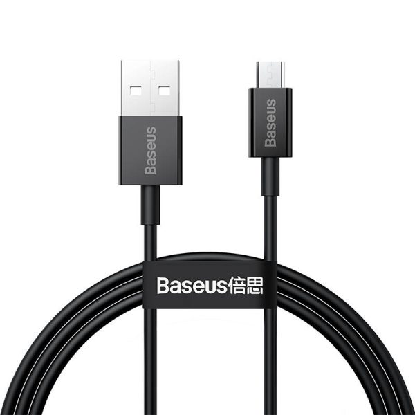 Baseus Superior Series Cable USB to micro USB, 2A, 1m (black) - Image 2