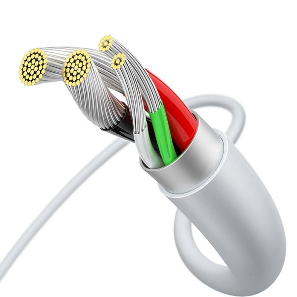 Baseus Superior Series Cable USB to micro USB, 2A, 1m (white) - Image 5