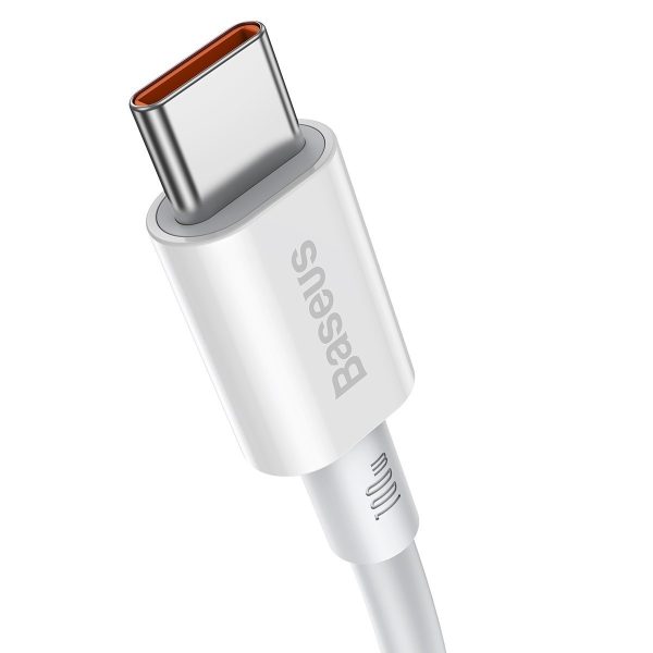 Baseus Superior Series Cable USB-C to USB-C, 100W, 1m (white) - Image 3