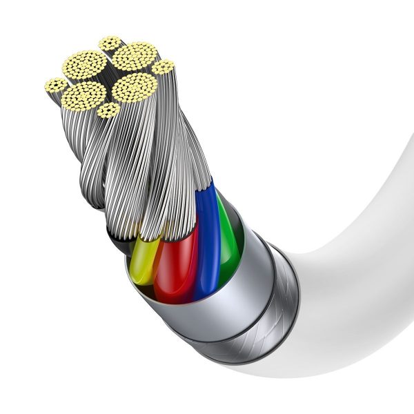Baseus Superior Series Cable USB-C to USB-C, 100W, 1m (white) - Image 5