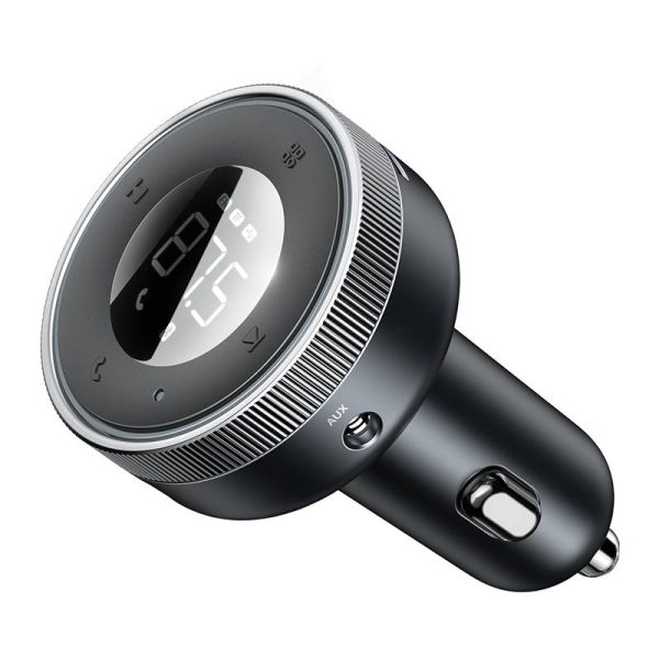Baseus Enjoy Car Wireless MP3 Charger, Bluetooth 5.0, microSD, AUX (black) - Image 6