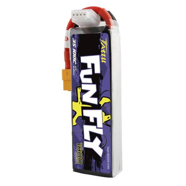 Tattu Funfly 1800mAh 11.1V 100C 3S1P XT60 battery - Image 3