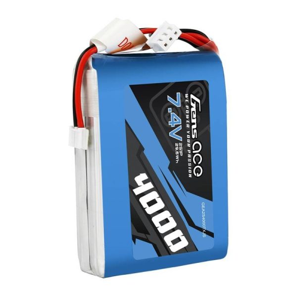 Gens Ace 4000mAh 7.4V 1C LiPo battery - Image 4